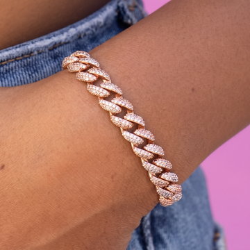 Pulsera de Eslabones GLD Bicolor - 8.5mm