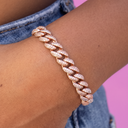 Pulsera de Eslabones GLD Bicolor - 8.5mm