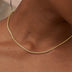 Popcorn Necklace in Yellow Gold (Adjustable)