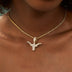 Colgante oficial con micro logo de los Texas Longhorns de la NCAA