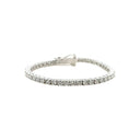 Moissanite Diamond Tennis Bracelet in Sterling Silver- 3mm