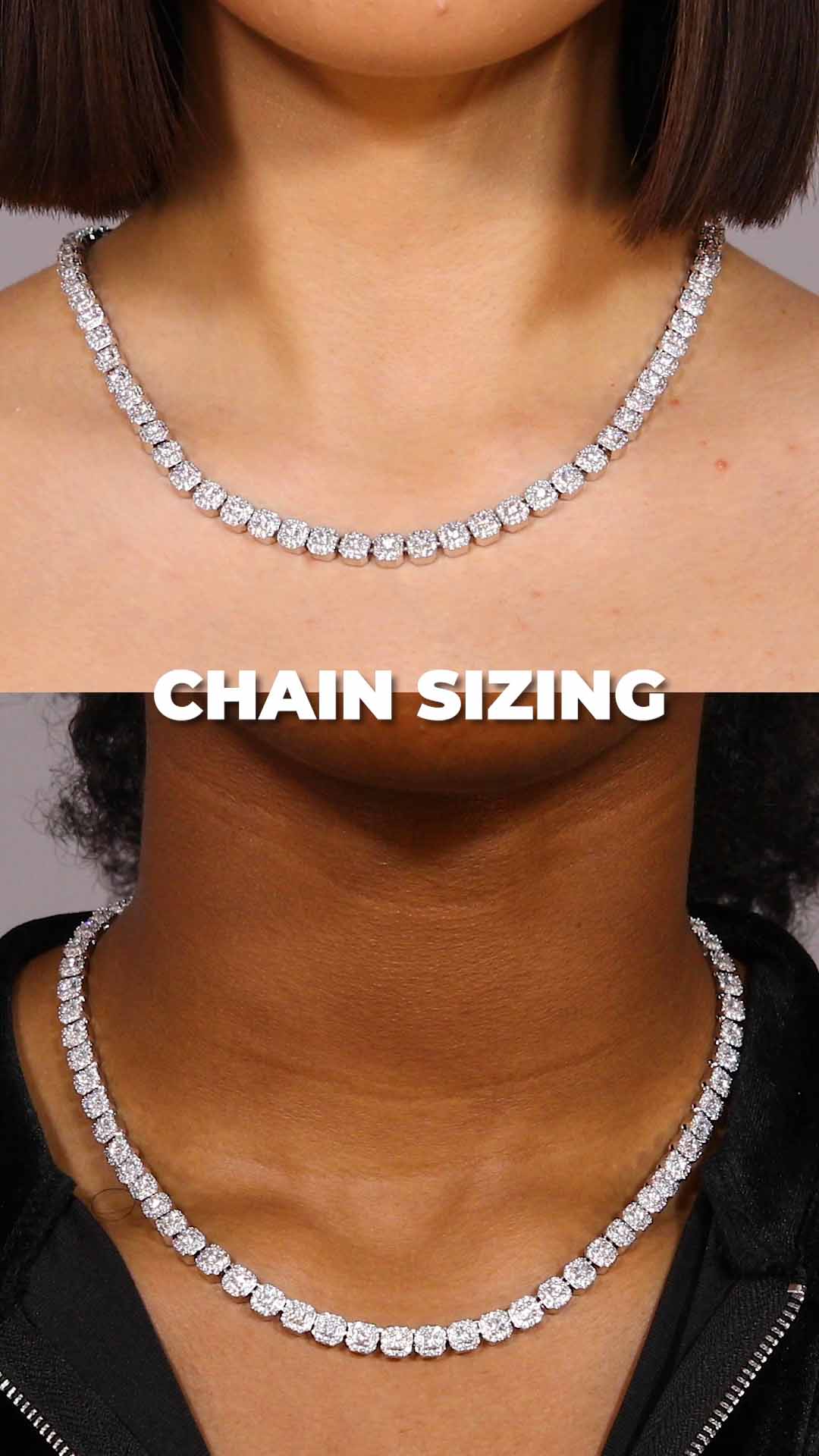 Chains Size Guide The GLD Shop