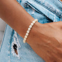 Pulsera de tenis microengarzada - Oro amarillo