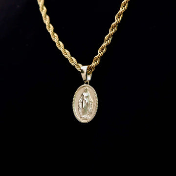 Dije micro de la Virgen de Guadalupe