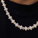 Cloister Link Chain in Yellow Gold - 10mm