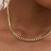 Miami Cuban Necklace in Yellow Gold - 5mm