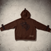 Sudadera con capucha GLD BGU en marrón