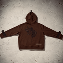 Sudadera con capucha GLD BGU en marrón