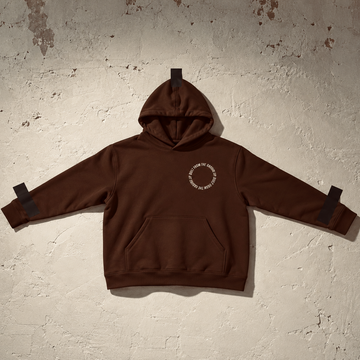 Sudadera con capucha GLD BGU en marrón