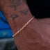 3.6MM Open Box Bracelet in Rose Gold