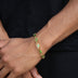 Poing Doré Micro Link Bracelet in Yellow Gold