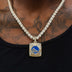 Golden State Warriors Championship Pendant - Yellow Gold