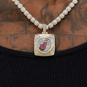 Miami Heat Championship Pendant - Yellow Gold