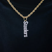 Pittsburgh Steelers Official NFL Wordmark Pendant