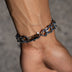 Circular Chain + Bracelet Bundle in White Gold