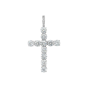 Cruz grande de diamantes