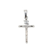 Crucifix Pendant in Sterling Silver