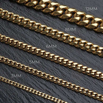 GLD Signature Cuban in Yellow Gold- 6mm