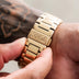 Fluted Bezel Alpha Era in Yellow Gold