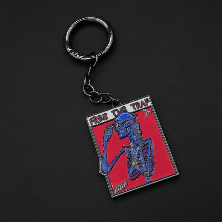 GLD Free The Trap + Phantom + Pizza Key Chain Set- The GLD Shop