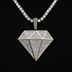 Colgante de diamantes GLD grande