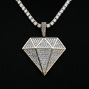 Colgante de diamantes GLD grande