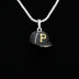 Pittsburgh Pirates Official MLB Baseball Cap Pendant in White Gold