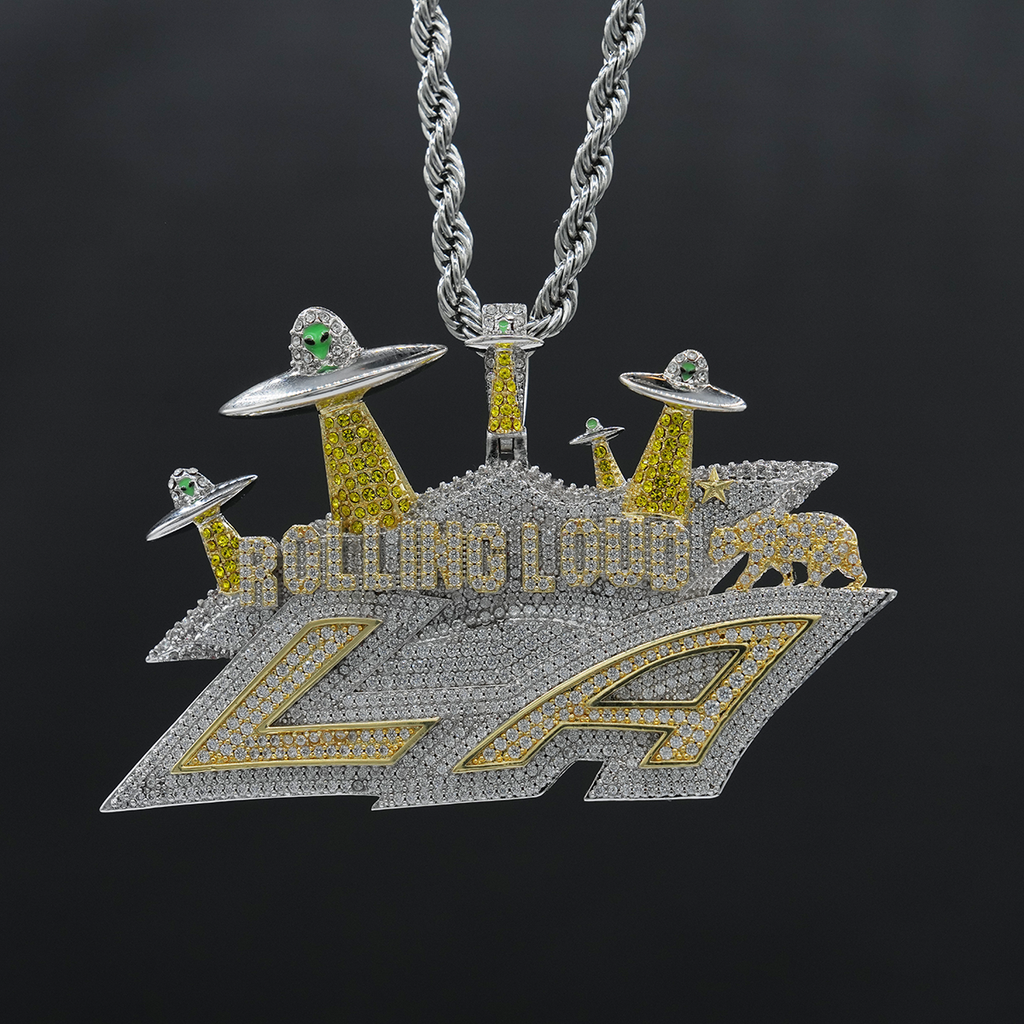 Rolling Loud LA 2025 Space Pendant- The GLD Shop