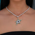 Dallas Stars Official NHL Logo Pendant in White Gold