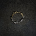 GLD X Bloody Osiris Dual Finish Ball Chain Bracelet in White and Yellow Gold
