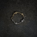 GLD X Bloody Osiris Dual Finish Ball Chain Bracelet in White and Yellow Gold