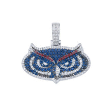 Búhos de la Florida Atlantic en oro blanco
