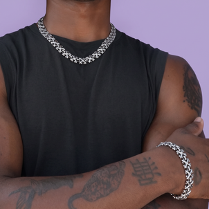 Fortunata Link Chain + Bracelet Bundle