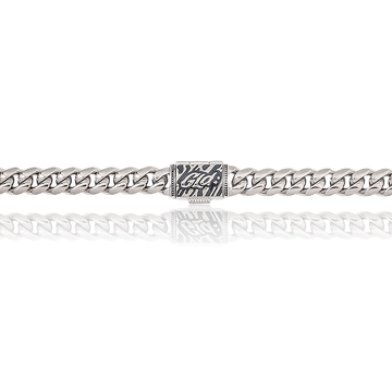 Miami Cuban in White Gold - 6mm