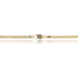 3MM Micro Cuban Necklace in Yellow Gold