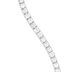 Diamond Tennis Chain in White Gold- 5mm
