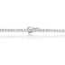 Gargantilla tenis de diamantes en oro blanco - 3mm