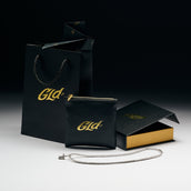 Diamond Tennis Necklace + Micro Diamond Cross Pendant Gift Bundle in White Gold - 2mm