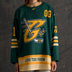 GLD Green and Yellow Hockey Jersey