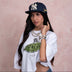 GLD Pound of Green Tee in White