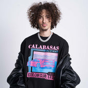 Camiseta Calabasas en negro