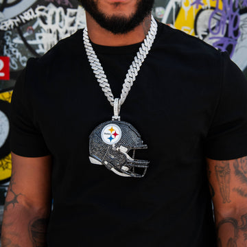 Giant Pittsburgh Steelers Official NFL Helmet Pendant