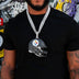 Giant Pittsburgh Steelers Official NFL Helmet Pendant