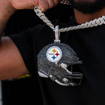 Giant Pittsburgh Steelers Official NFL Helmet Pendant