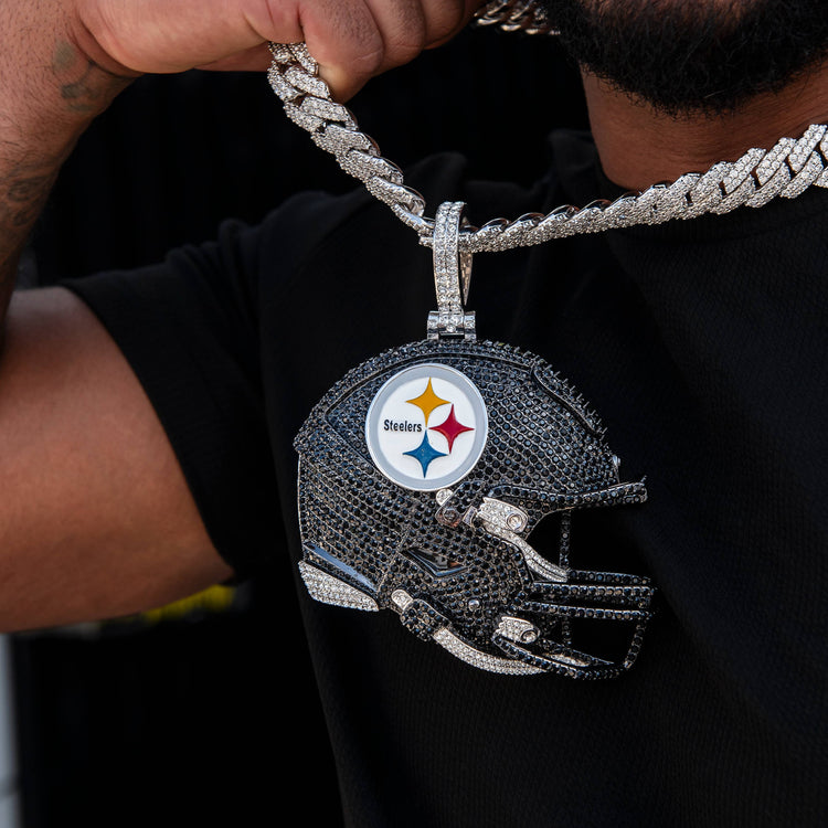 Giant Pittsburgh Steelers Official NFL Helmet Pendant