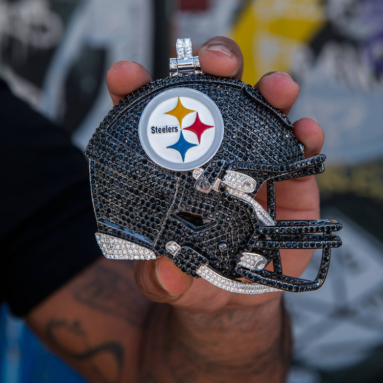 Giant Pittsburgh Steelers Official NFL Helmet Pendant