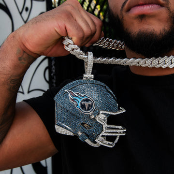Giant Tennessee Titans Official NFL Helmet Pendant