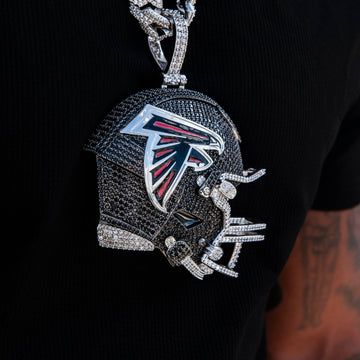 Giant Atlanta Falcons Official NFL Helmet Pendant