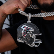 Giant Atlanta Falcons Official NFL Helmet Pendant