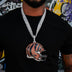 Giant Cincinnati Bengals Official NFL Helmet Pendant